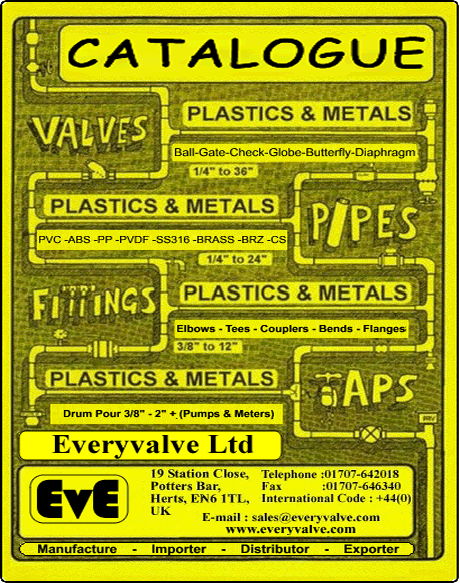 Everyvalve Ltd. Catalogue 2014