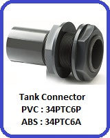 PVC Tank Connector 34PTC6P 34PTC6A