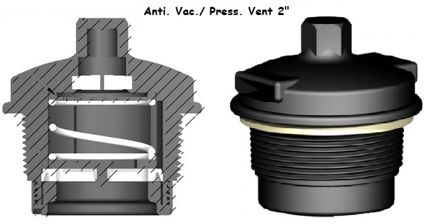 Anti. Vacuum / Pressure Vent 2"