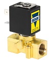 Sirai L377 Solenoid Valve - 3 Way Normally Closed - Direct Acting - Brass, Stainless Steel